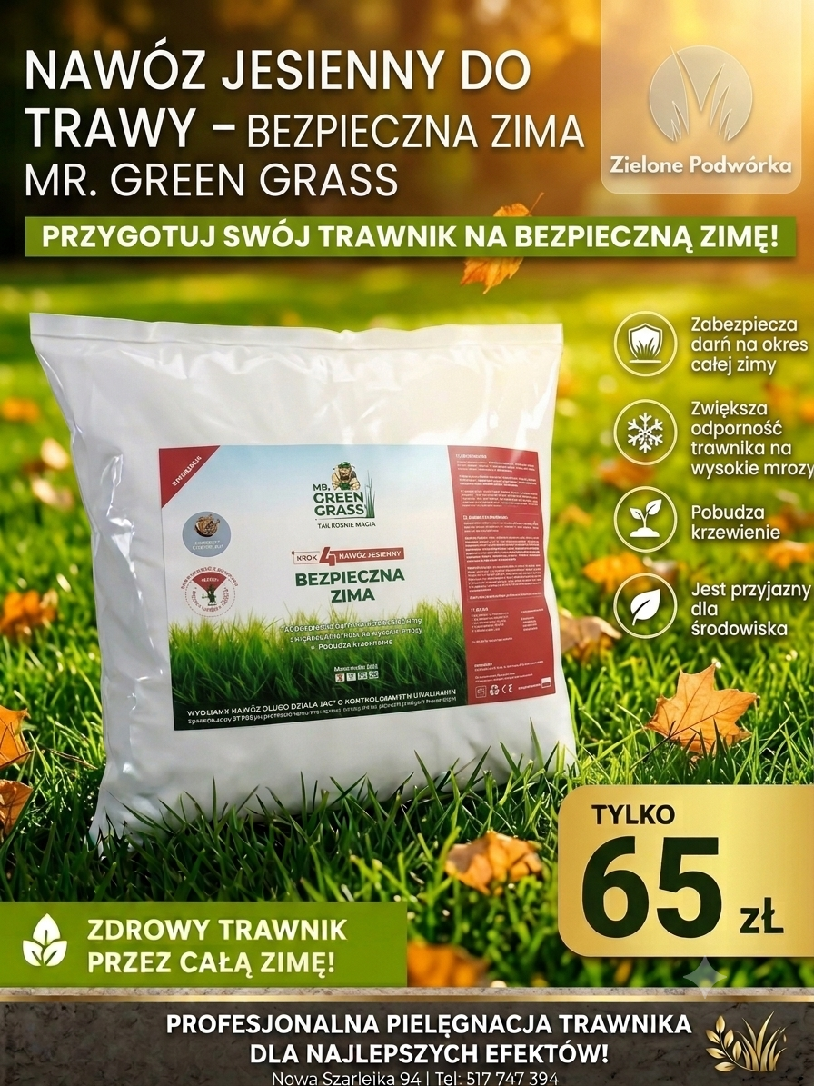 Nawóz Jesienny do trawy